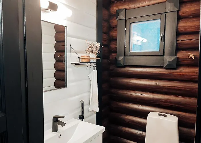 Secret Lapland - Luxury Vieda With Hot Tub Chalet Pyhätunturi